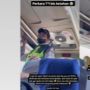 Viral, Bus Didenda Gegara Penumpang BAB Hajatnya Jatuh di Area SPBU