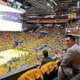 Pesan Kursi VVIP, 5 Potret Keluarga Baim Wong Nonton NBA di Amerika