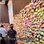 Haru! Dinding Rumah Duka Dipenuhi Ribuan Kertas Stiker Berisi Pesan Belasungkawa Warga untuk Eril