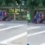 Pasangan Bertengkar di Jalan, Suami Tendang Istri hingga Tersungkur, Warga Berdatangan Menolong