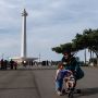 Uji Coba Pembukaan Kembali Wisata Monas