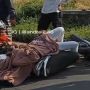 Diduga Gegara Outfit yang Dipakai Saat Berkendara, Wanita Ini Ditemukan Terkapar di Atas Motor, Apa Sebab?