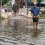 Banjir Rob di Gresik Kian Meluas, Ratusan Rumah di 9 Desa Terendam