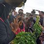 Cek Harga Bahan Pokok, Presiden Jokowi Kunjungi Pasar Tradisional di Serang