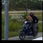 Viral Pria Bagikan Cara Sederhana Bahagiakan Anak di Atas Motor, Publik: Aku Iri