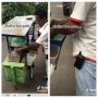 Pedagang Kue Putu Keliling Ini Mendadak Viral karena Bawa HT, Warganet Jadi Curiga