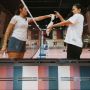 8 Momen Raisa dan Vidi Aldiano Main Badminton, Dilatih Langsung Greysia Polii