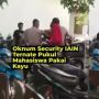 Viral Oknum Satpam Hajar Kepala Mahasiswa Pakai Kayu, Diduga Akibat Salah Tempat Parkir, Tuai Pro Kontra