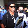 Ronaldinho Tiba di Jakarta, Warganet: Ketemuin Sama Ronaldowati Wakutik-kutik Pala Botak