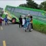 Bus yang Bawa Calon Haji Kecelakaan, Penumpang Selamat
