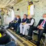 Duduk Sebelah PM India, Jokowi Berangkat ke KTT G7 Dengan Helikopter Militer