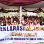 Ribuan Emak-emak di Jawa Timur Deklarasi Dukung Ganjar Pranowo Presiden 2024
