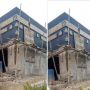 Rindu Makkah, Warga Desa Ini Bangun Masjid Bentuk Ka'bah, Berwarna Hitam dengan Bentuk Kotak