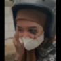 Kocak Abis, Riasan Wanita Ini Hancur Gegara Maskara Luntur