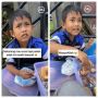 Bantu Ibunya Berjualan untuk Penuhi Kebutuhan Hidup, Bocah SD Ini Bikin Haru Netizen