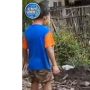 Kocak! Bocah Tenang Jalankan Tugas dari Ayah Meski Diajak Temannya Berantem
