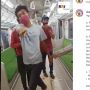 Video Viral Tiga Pemuda Diturunkan Paksa dari Kereta, karena Ngobrol