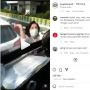 Viral, Seorang Ibu Ngamuk Mobilnya Disundul Truk Dari Belakang, Aksi Balas Dendamnya Bikin Geleng-geleng