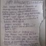Ayah Tulis Surat di Bungkus Rokok dari Dalam Penjara untuk Sang Anak, Isinya Bikin Haru