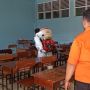 BPBD Kota Makassar Semprot Disinfektan ke Sejumlah Sekolah Cegah Penularan Covid-19