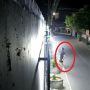 Pelaku Coret-coret Tembok Pasar di Kuta Utara Ternyata Bule, Terekam Jelas di CCTV