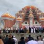 Ribuan Warga Makassar Salat Idul Adha di Masjid Kubah 99 Asmaul Husna