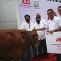 Smartfren dan Yayasan Muslim Sinar Mas Serahkan Sapi dan Kambing untuk Warga