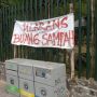 Duh! Kotak Sampah Milik KSPN Borobudur Disegel: Dilarang Buang Sampah di Sini