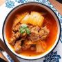 Resep Sop Daging Sapi Tahu Seafood Ala Korea atau Haemul Sundubu Jjigae