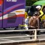 Viral Moge Milik Polisi Remuk dan Masuk Kolong Bus Usai Terlibat Kecelakaan, Kondisinya Memprihatinkan