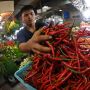 Makin Pedas, Harga Cabai di Pasar Jakarta Tembus Rp128.350 per Kg