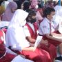 Keriuhan Siswa SD Hari Petama Tahun Ajaran Baru, Orang Tua di Palembang Masih Khawatir Pandemi
