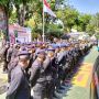 Sidang Perdana MSAT, Ratusan Personel Polisi Disiagakan Jaga Keamanan di PN Surabaya