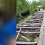Viral Wanita Lintasi Jembatan 'Sakaratul Maut': Sekali Jatuh Langsung Masuk Alam Lain