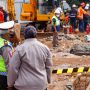 Suasana Proyek Revitalisasi Halte Cawang Usai Terjadi Kebocoran Gas