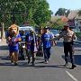 Arema FC Juara Piala Presiden 2022, Aremania Jalan Kaki Sejauh 22 Kilometer