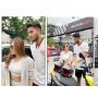 Gaya Pacaran Wulan Guritno dengan Sabda Ahessa Gunakan Motor Aprilia SR-GT 200, Mesra Sekali!
