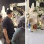 Gokil! Pengantin Pria Dapat Hadiah Kambing Berpita Biru Saat Pernikahan, Sampai Harus Diikat di Pelaminan