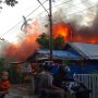 Warga Geger, Kebakaran Hebat di Sungai Miai, 13 KK dan 52 Jiwa Terdampak