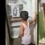 Kreatif, Keluarga Ini Pakai Foto Hantu untuk Hentikan Kebiasaan Anak Buka Tutup Kulkas