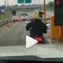 Viral Emak-emak Nyasar Masuk Gerbang Tol Malang Pandaan