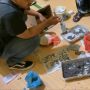 Sudah Beraksi 1 Tahun, Peracik Obat Ilegal di Karimun Campurkan Bahan Arang Baterai dan Semen