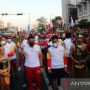 Ribuan Masyarakat Solo Sambut Meriah Torch Relay APG 2022