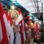 HUT RI Masih Beberapa Minggu Lagi, Pedagang Bendera di Badung Mulai Bermunculan