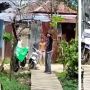 Viral! Pria Sok Jago Ancam Ibu-ibu Pakai Senjata Tajam Karena Ogah Pindahkan Motor, Pas Diciduk Auto Melempem