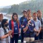 Dongkrak Ekonomi, Sandiaga Uno Bawa 2 Mitra ke Desa Wisata Warna Warni Tigarihit