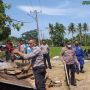 Angin Puting Beliung Terjang Sergai, Pembuat Batu Bata Tewas Tertimpa Pohon