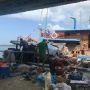 Satu Kapal Ikan di Kijang Remuk Ditabrak Tongkang Batubara Saat Ditarik Kapal Berbendera Malaysia