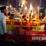 Ratusan Warga Tanah Abang Serukan Penolakan LGBT di Citayam Fashion Week