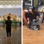 Nyesek! Acara Pernikahan Bubar Gegara Diterjang Banjir, Potret Emak-emak Tetap Santai Makan Disorot